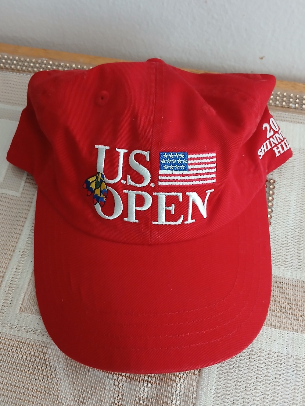 US Open 2004 Shinecock Hills  Red Strap back Hat